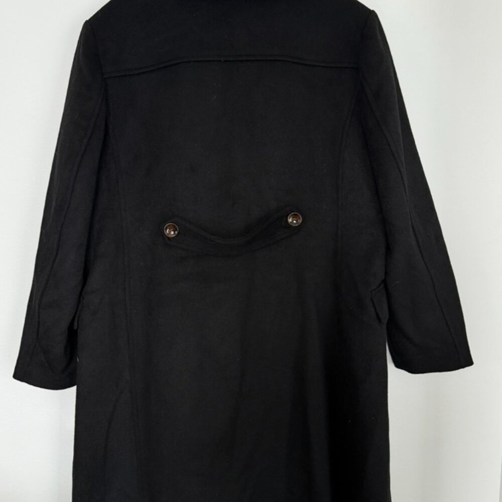 $308 Retail NWT Bernardo Double Breasted Wool Blend Long Coat XL Nordstrom - Picture 11 of 11